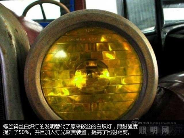 汽车大灯百年发展史
